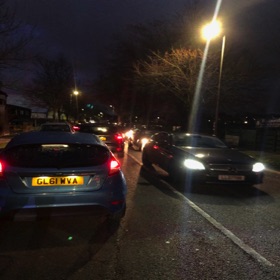 16.01.23 Congestion between Academy & WBR 16.01.23 Congestion between Academy & WBR