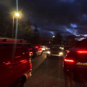 16.01.23 Congestion towards Beckenham 16.01.23 Congestion towards Beckenham