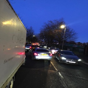 18.01.23 Congestion towards WBR 18.01.23 Congestion towards WBR
